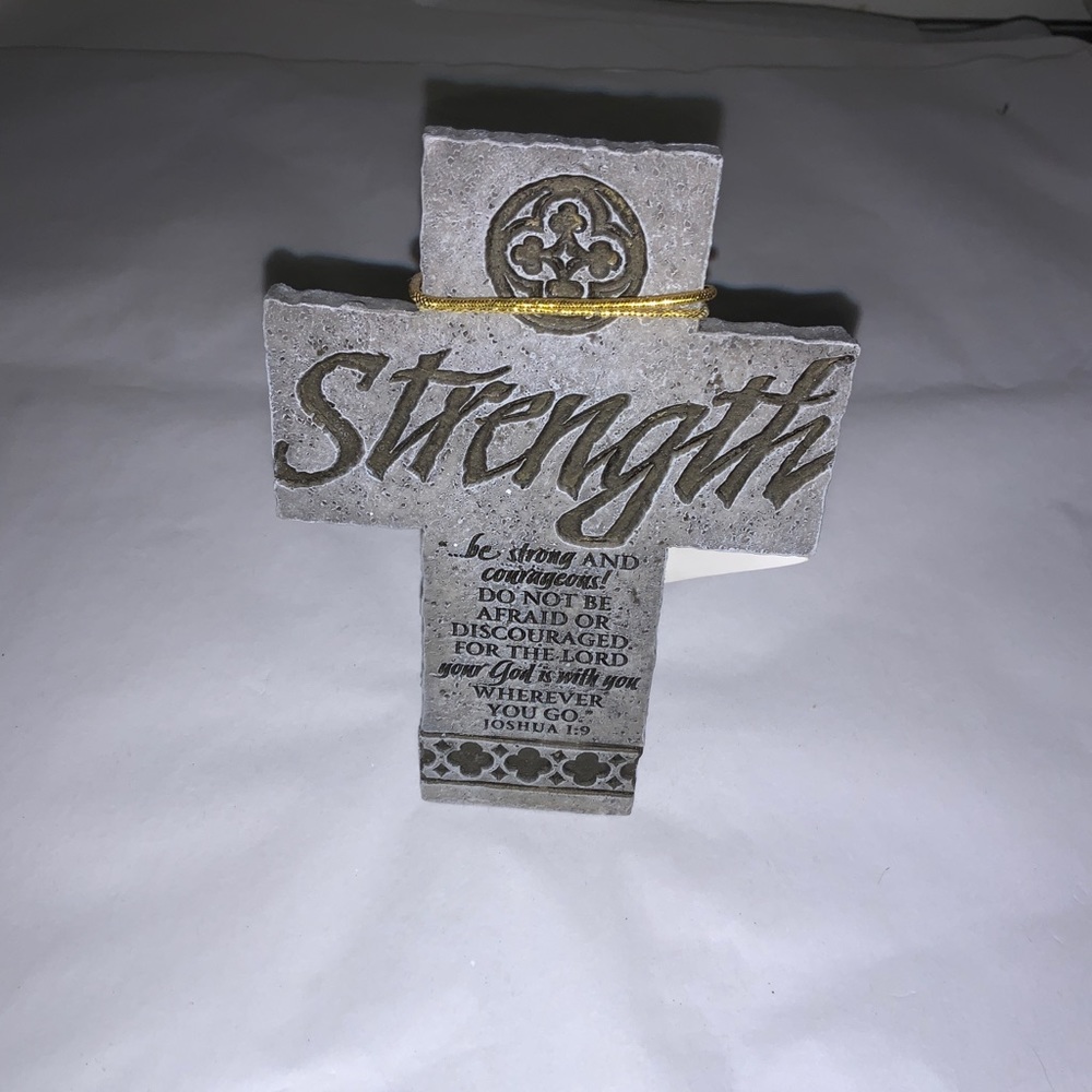 Strength Stone Cross